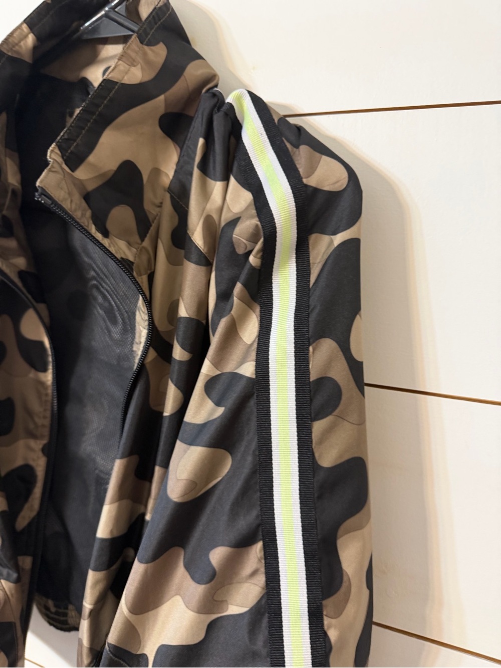 Blanc Noir Cropped Camo Jacket Size M - Picture 3 of 4